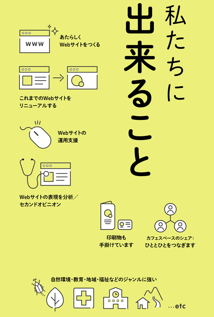 私たちに出来ること